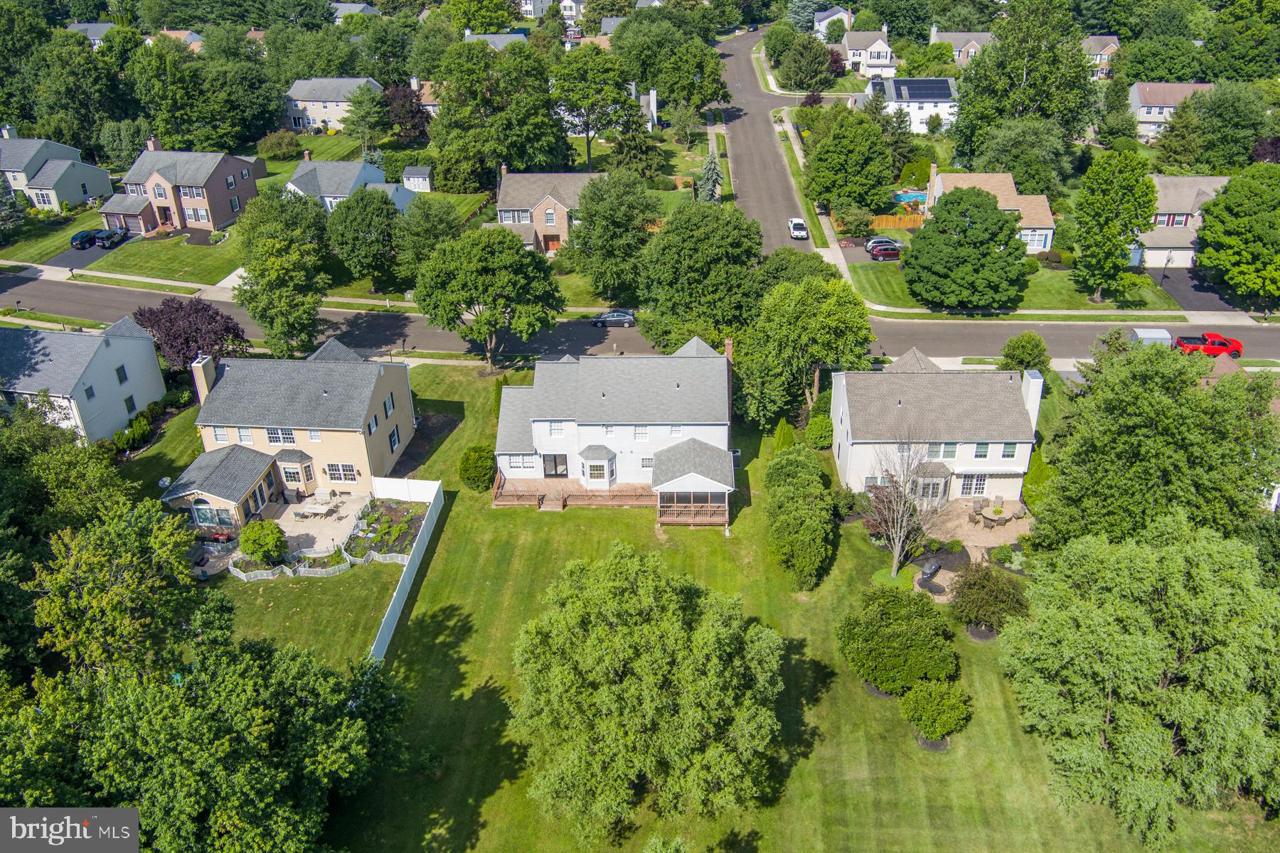 1279 Fountain Road Newtown, PA 18940 - Photo 43 of 52 Aerial rear view