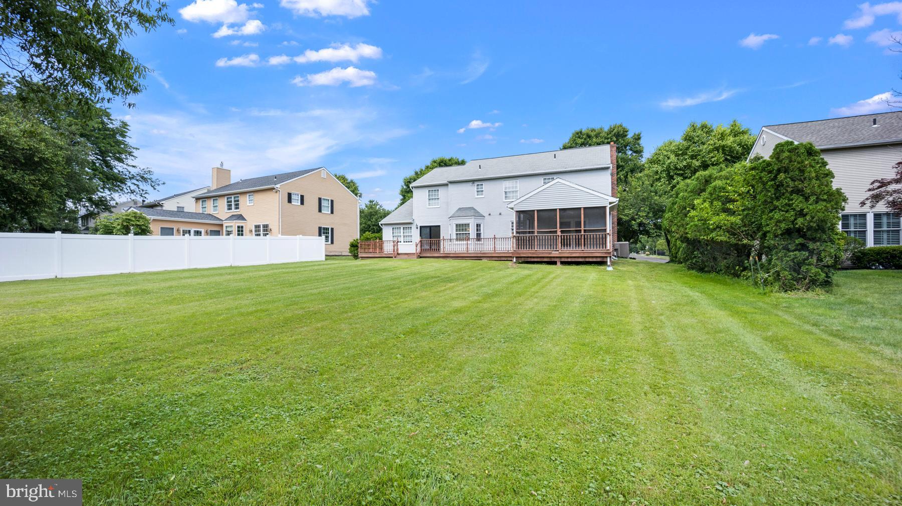 1279 Fountain Road Newtown, PA 18940 - Photo 46 of 52 Level Clear Rear Yard