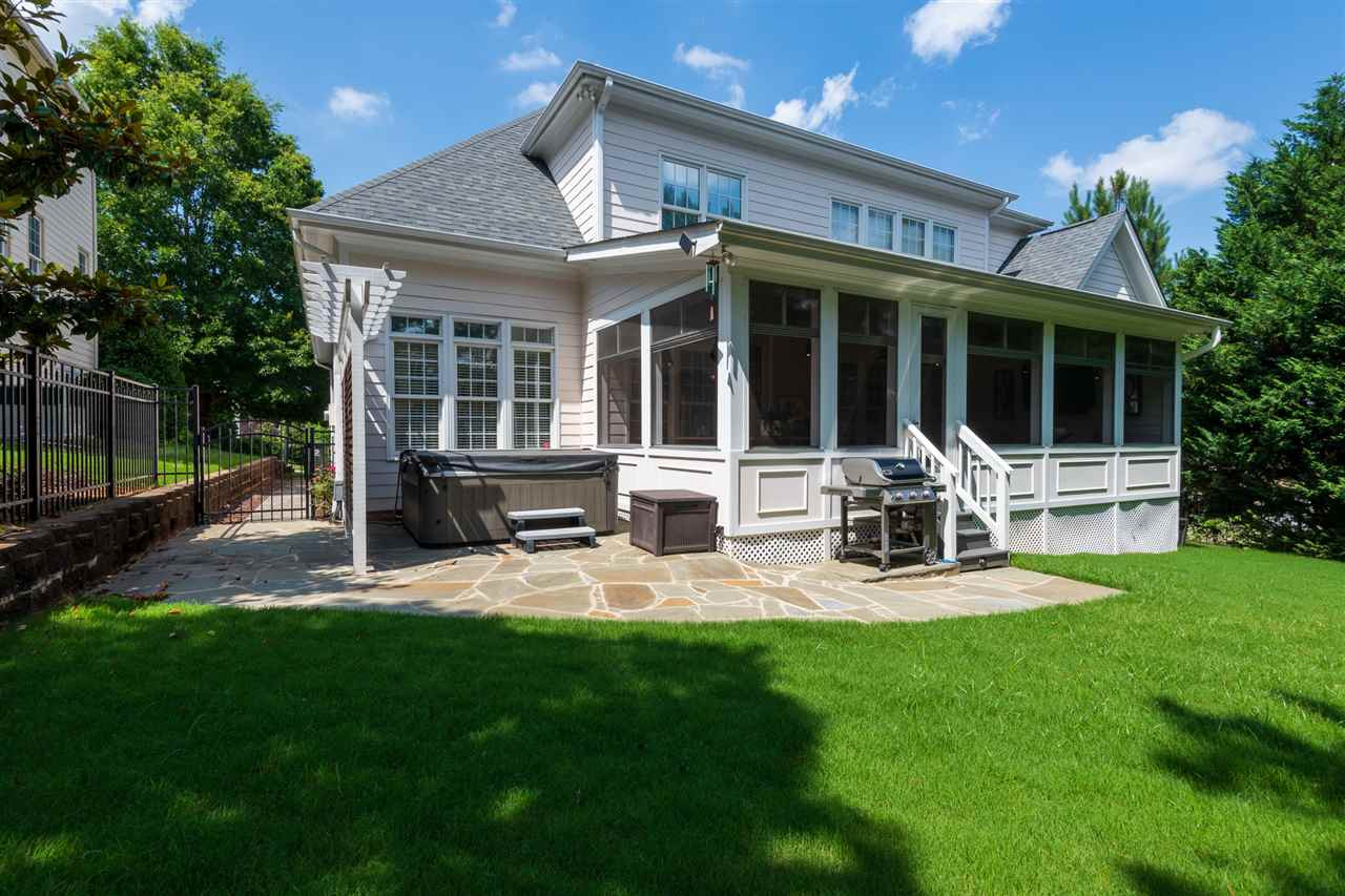 2916 SnapsWell Street Raleigh, NC 27614 - Photo 2 of 30 Impressive EZ Breeze Three Season Sunroom. This Additional Outdoor Space is the Perfect Place to Relax and Watch a Game, Enjoy a Meal and Surround Yourself with the Outdoors Three Seasons ! Rear Exterior