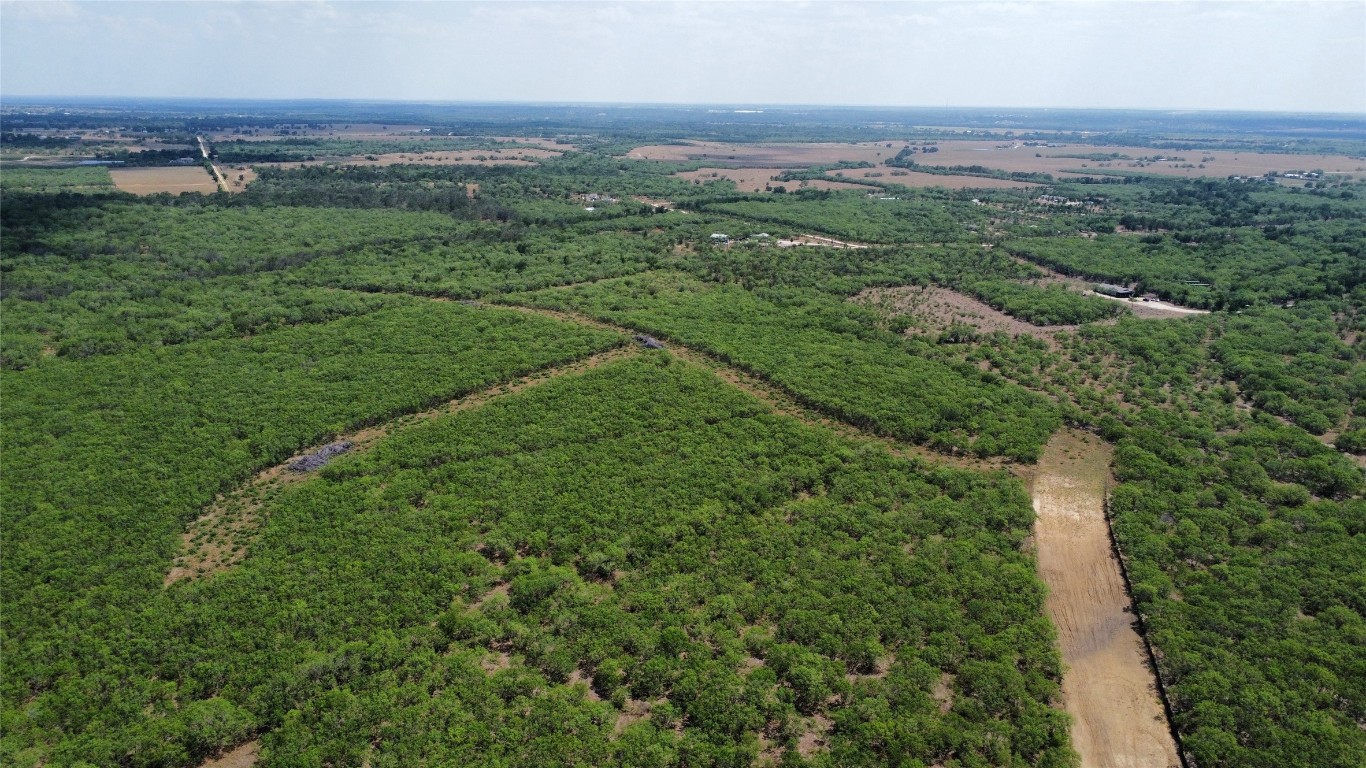 Tbd Lively Stone Road Lockhart, TX 78644 - Photo 2 of 10 an aerial view of green landscape with trees houses and mountain view