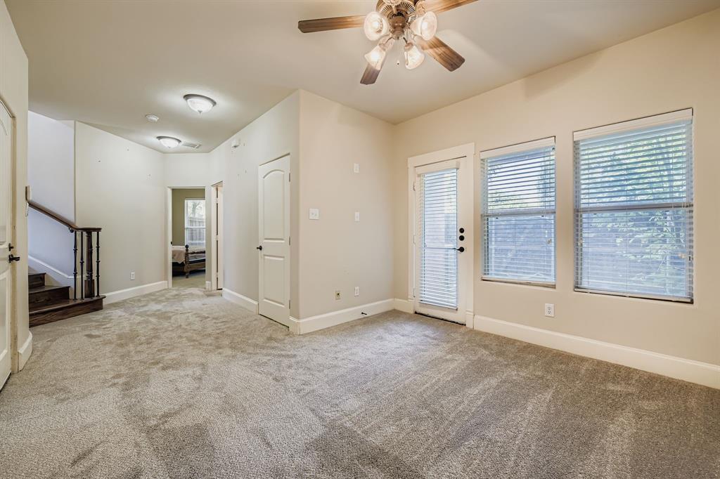 2600 Piazza Court, Unit 5 Grand Prairie, TX 75054 - Photo 7 of 30 a view of an empty room with a window
