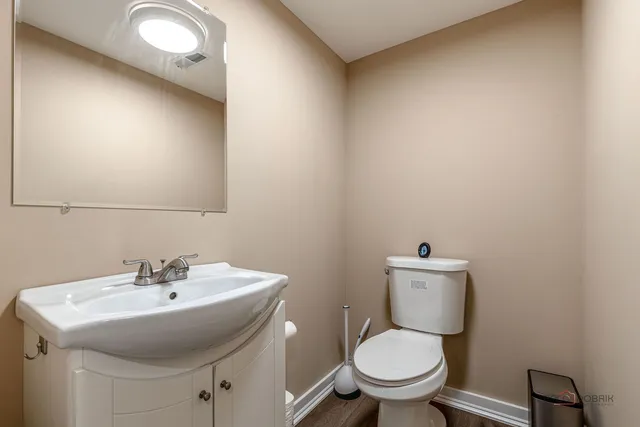a bathroom with a sink and a toilet
