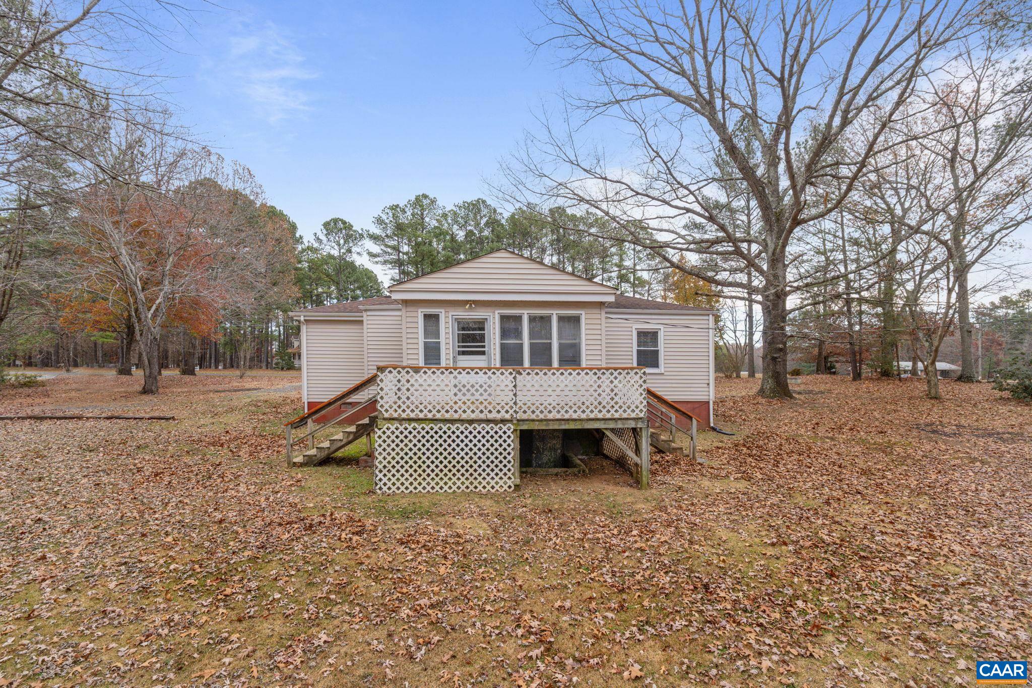 371 Fanny White Road Buckingham, VA 23921 - Photo 32 of 43 a front view of a house with a yard