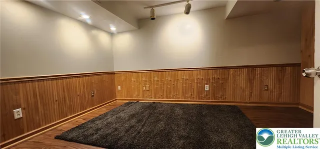 a view of wooden floor