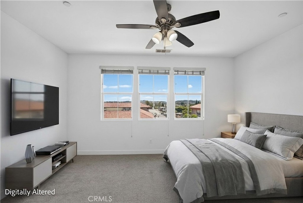 162 Reed Lane La Habra, CA 90631 - Photo 12 of 23 Master Bedroom is virtually staged