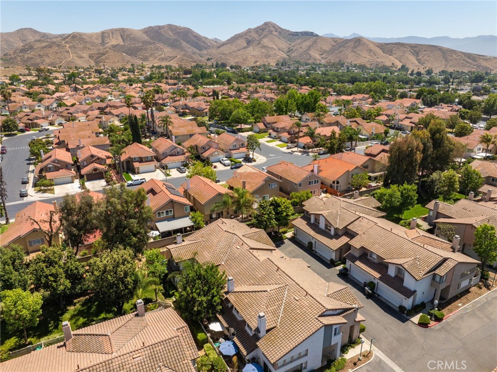 3707 Calle Curacso Riverside, CA 92503 - Photo 35 of 43 an aerial view of residential houses with outdoor space