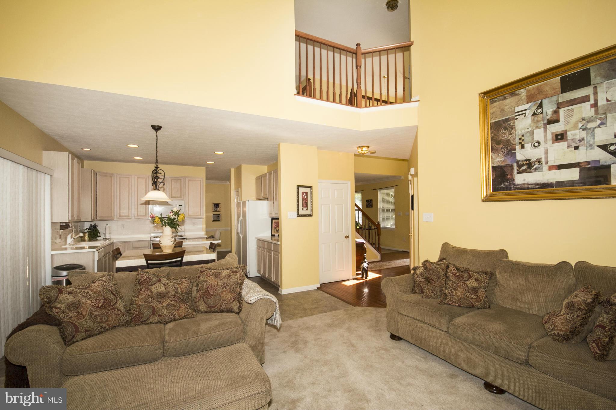 4612 Runnymeade Road Owings Mills, MD 21117 - Photo 12 of 30 Family Room Open to Upper Level