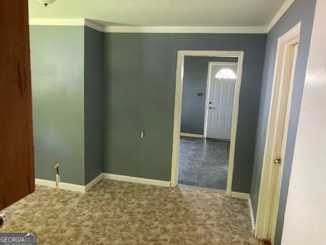 a view of a green yard