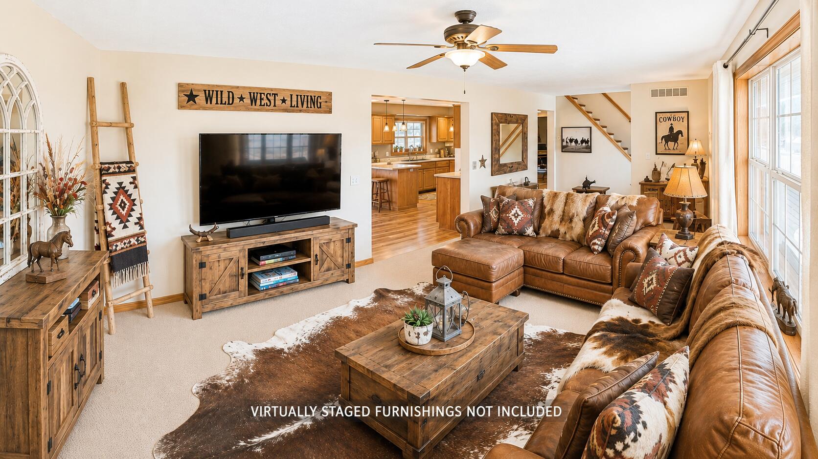 235 Iowa Colony Road Hollister, MO 65672 - Photo 10 of 68 Living Room Virtually Staged