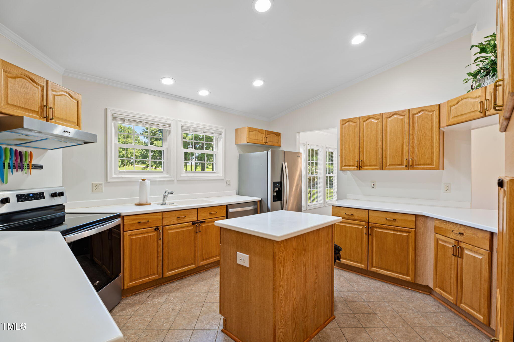 1855 Bullocksville Park Road Manson, NC 27553 - Photo 10 of 46 a kitchen with a sink stove and cabinets