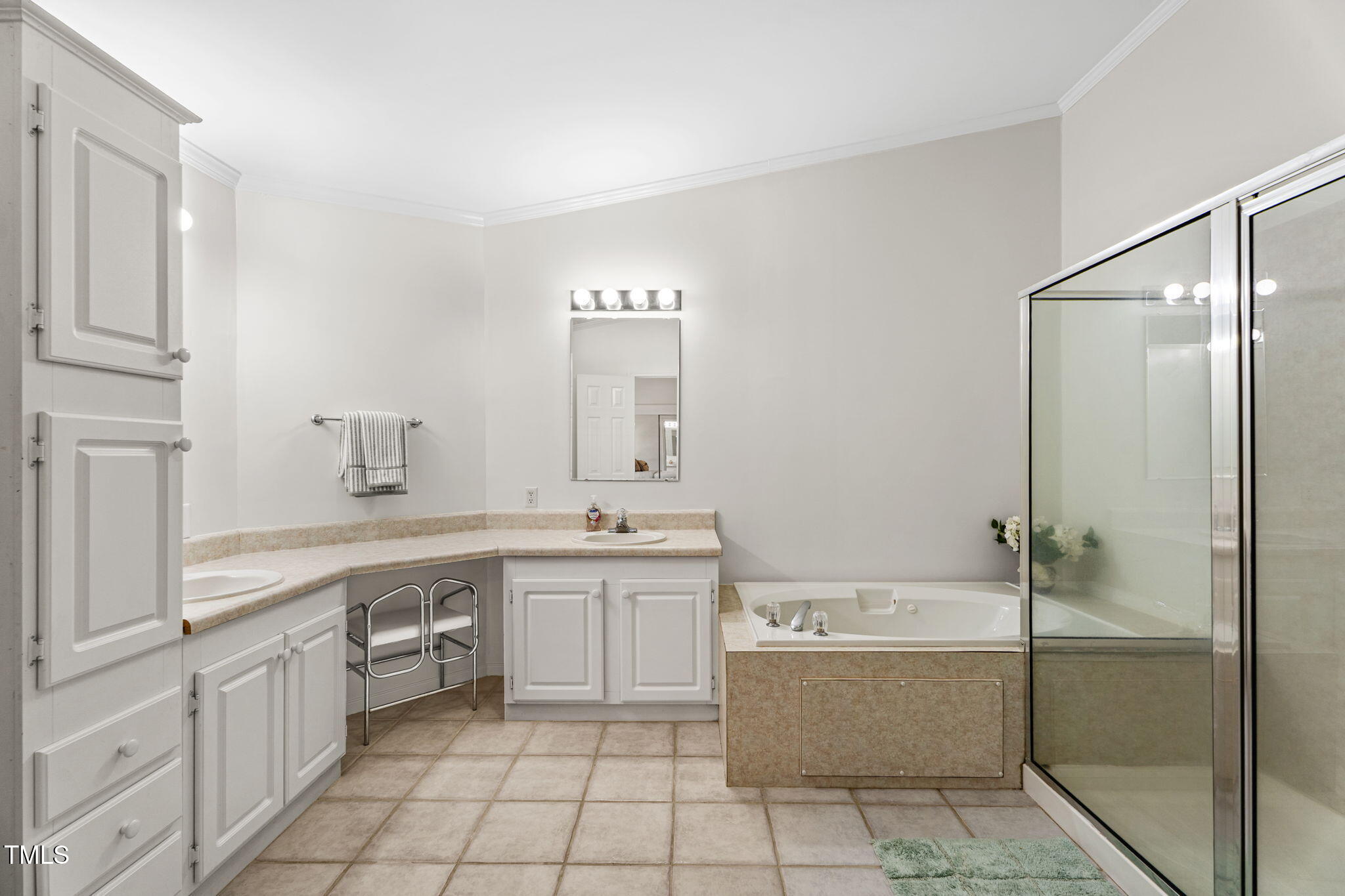 1855 Bullocksville Park Road Manson, NC 27553 - Photo 17 of 46 a bathroom with a tub sink and mirror