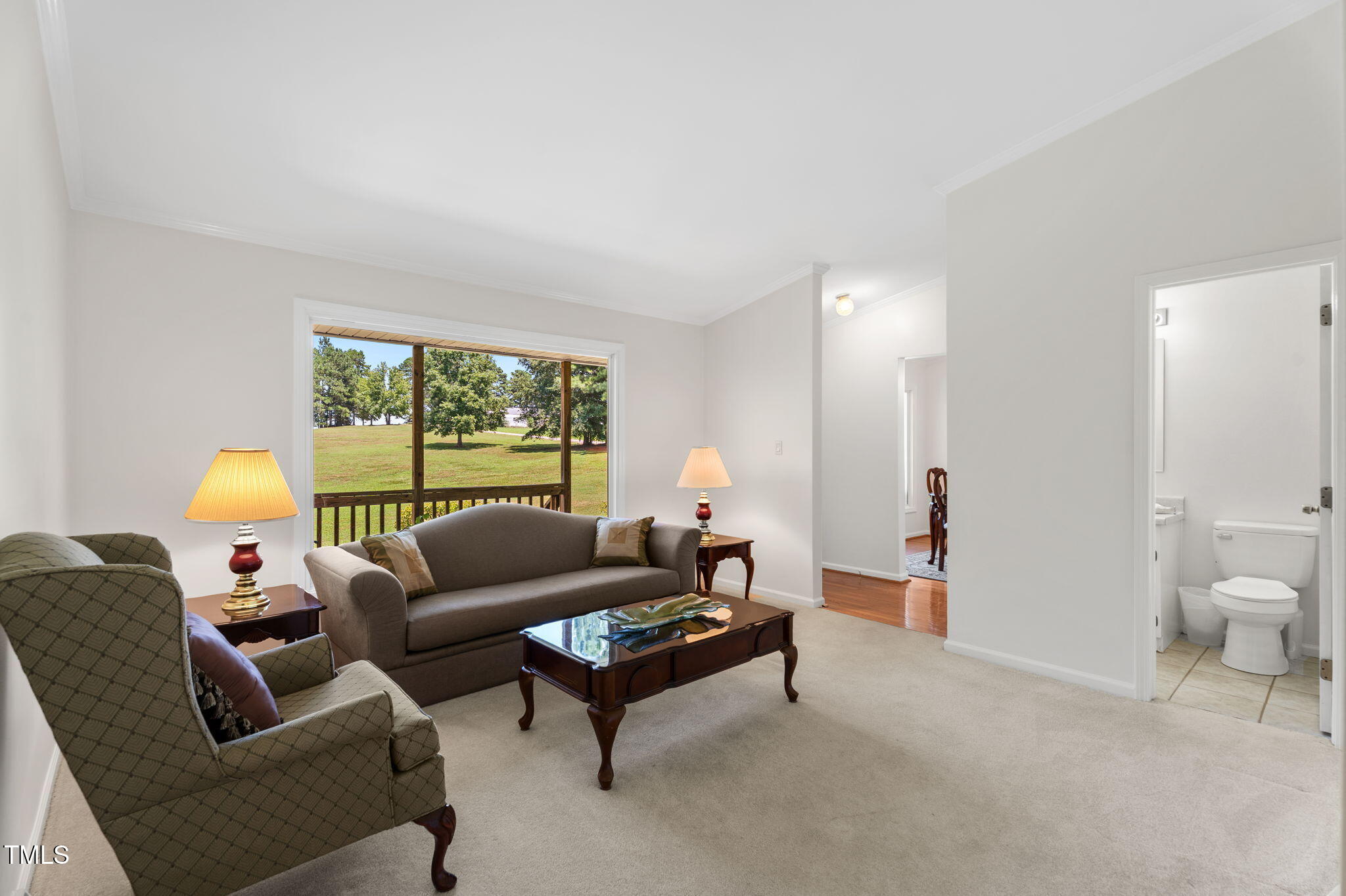 1855 Bullocksville Park Road Manson, NC 27553 - Photo 21 of 46 a living room with furniture and a large window
