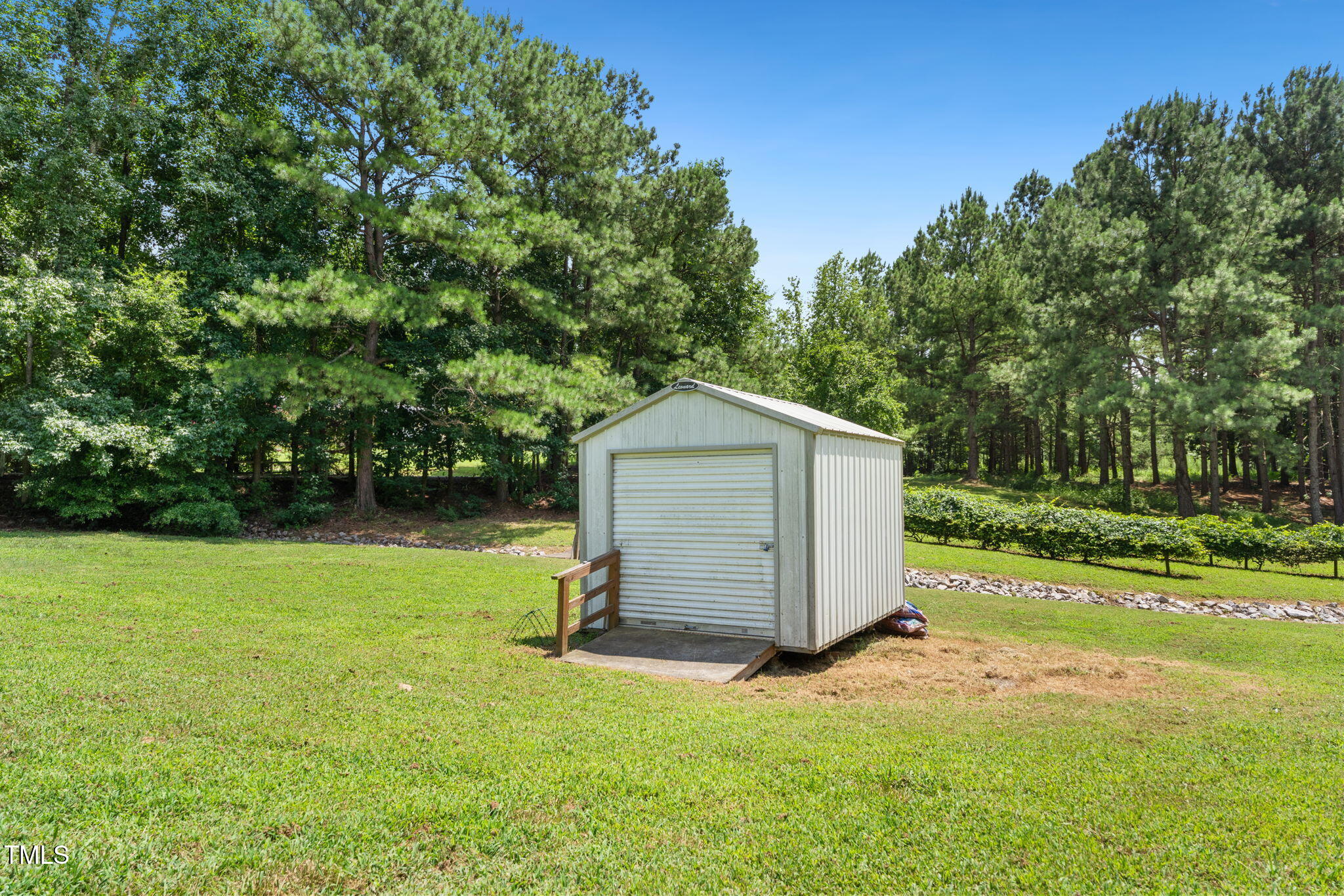 1855 Bullocksville Park Road Manson, NC 27553 - Photo 36 of 46 a view of backyard with space and garden