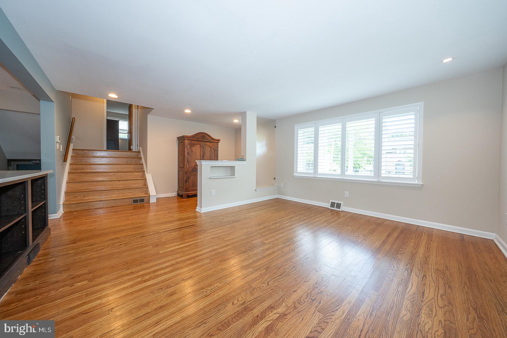 20 Fairview Road Swarthmore, PA 19081 - Photo 8 of 57 wooden floor in an empty room with a window