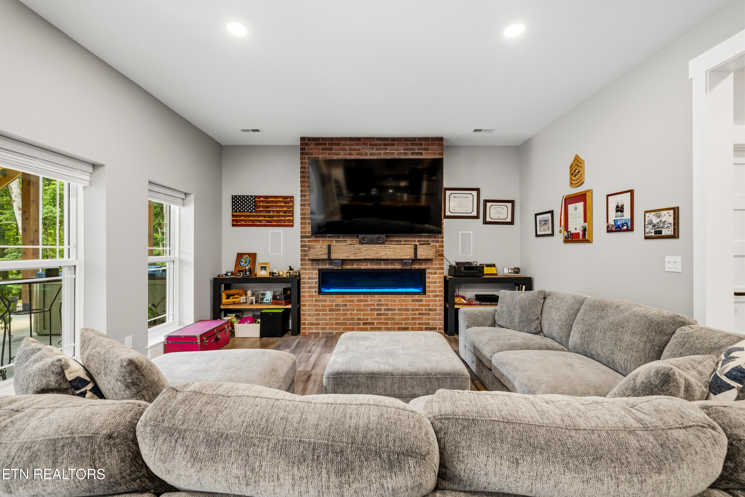 300 Black Fox Road Washburn, TN 37888 - Photo 32 of 53 Daylight basement rec room