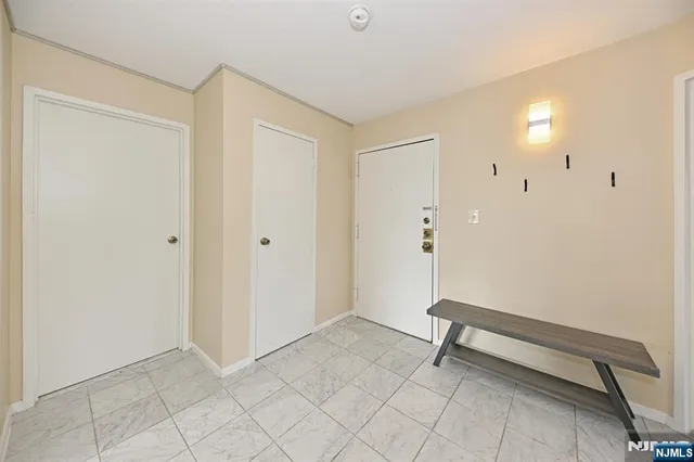 a view of room with white walls