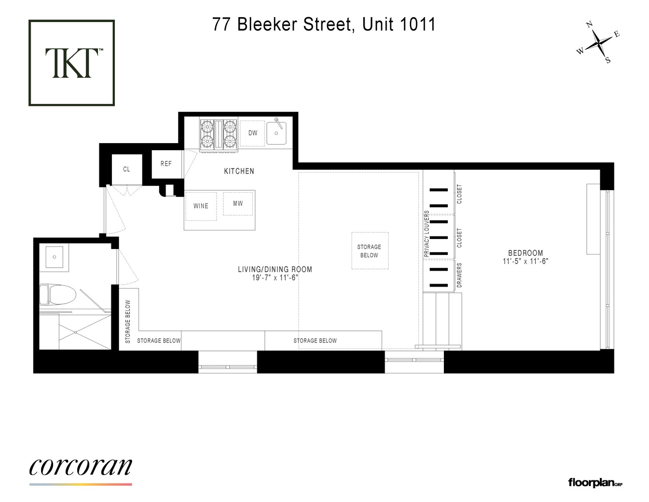 77 Bleecker Street, Unit 1011 Manhattan, NY 10012 - Photo 9 of 9