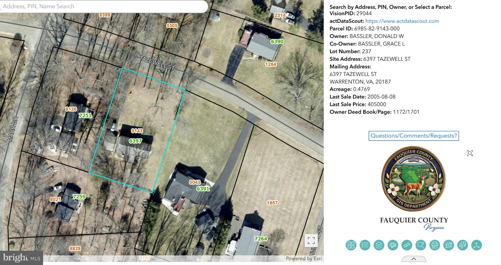 6397 Tazewell Street Warrenton, VA 20187 - Photo 40 of 41 Property overview in Fauquier County.