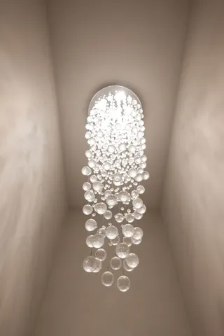 a close up of a wall