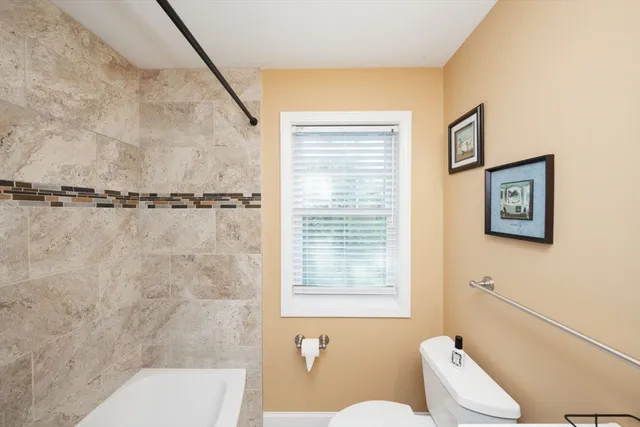 a view of wooden deck