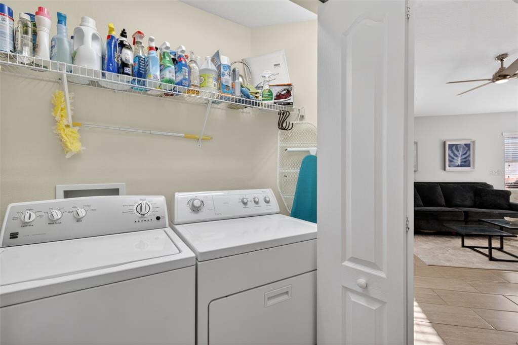 12629 White Bluff Road Hudson, FL 34669 - Photo 22 of 38 a utility room with dryer and washer