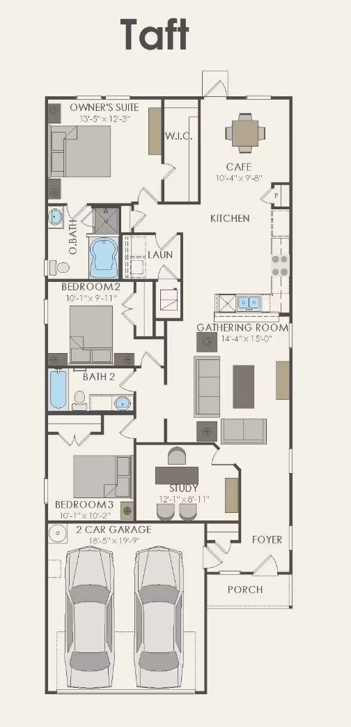 16136 Sepia Manor Street Conroe, TX 77302 - Photo 12 of 12 Floor plan