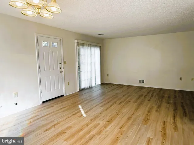 wooden floor in an empty room