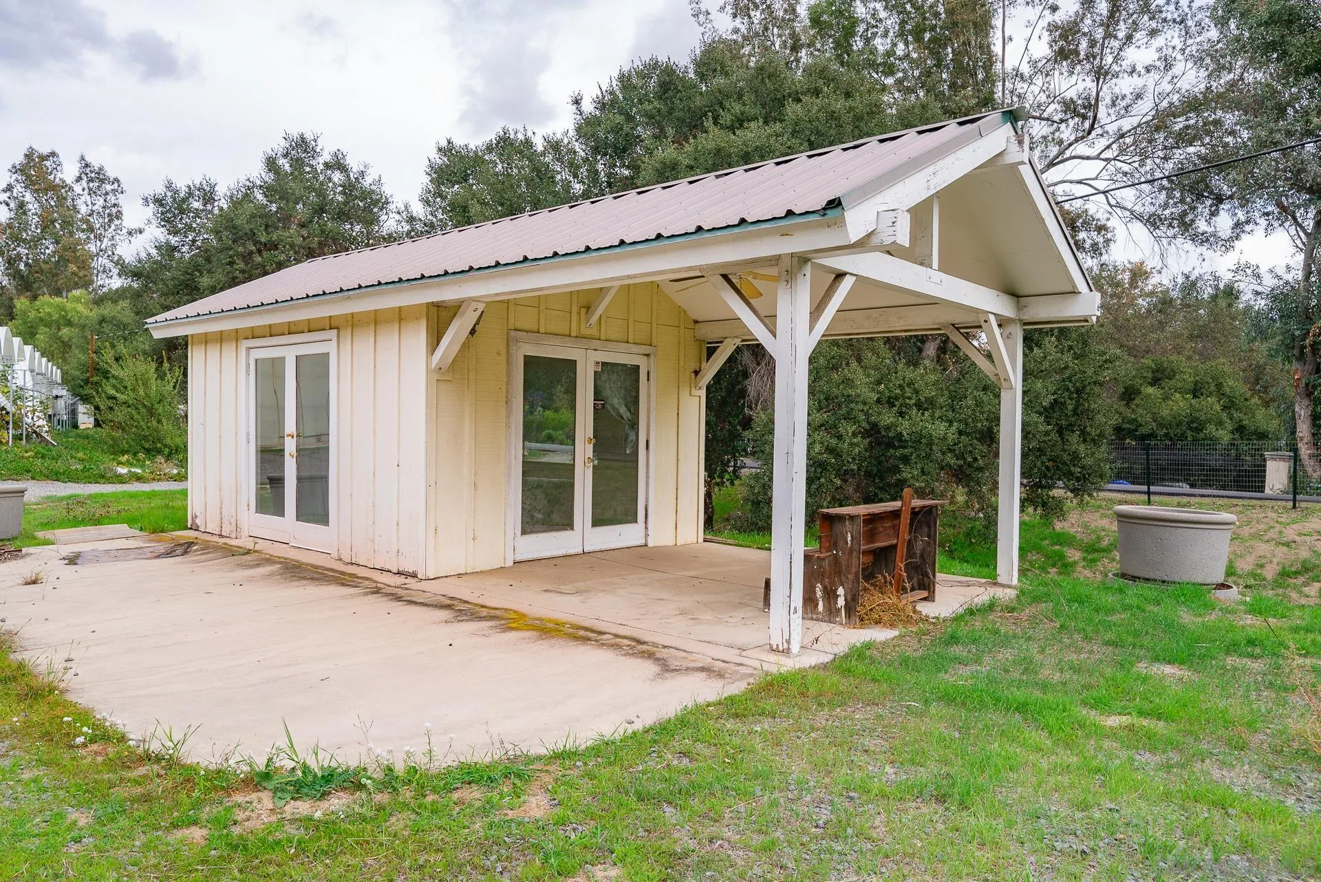 1343 Live Oak Park Road South Fallbrook, CA 92028 - Photo 54 of 55 a view of a house with backyard and porch