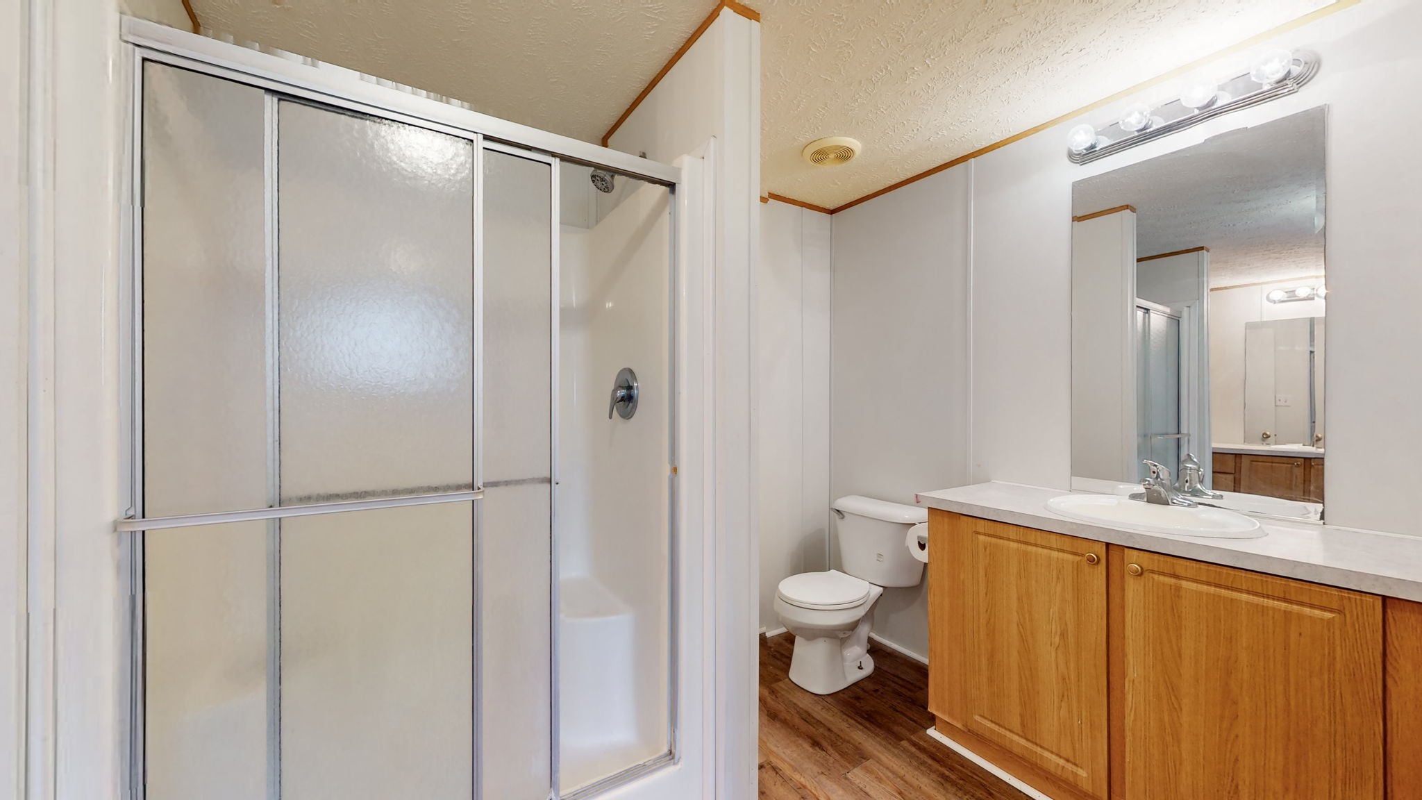 1118 Drake Road Clarksville, TN 37043 - Photo 17 of 38 a bathroom with a granite countertop sink toilet and shower