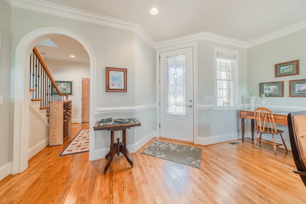 180 Chandelle Ridge Drive Woodruff, SC 29388 - Photo 21 of 48 a view of a livingroom with furniture and wooden floor