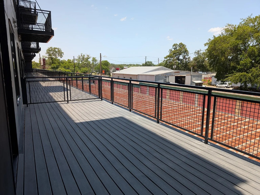 4315 South Congress Avenue, Unit 233 Austin, TX 78745 - Photo 14 of 25 a view of balcony with wooden floor