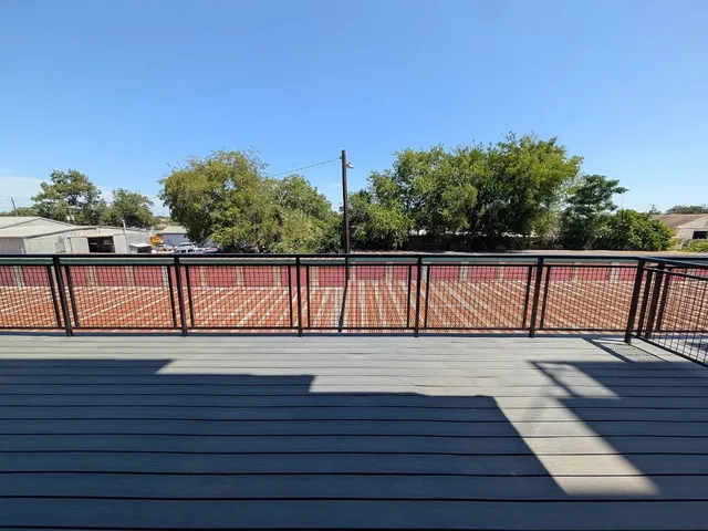 a front view of residential building