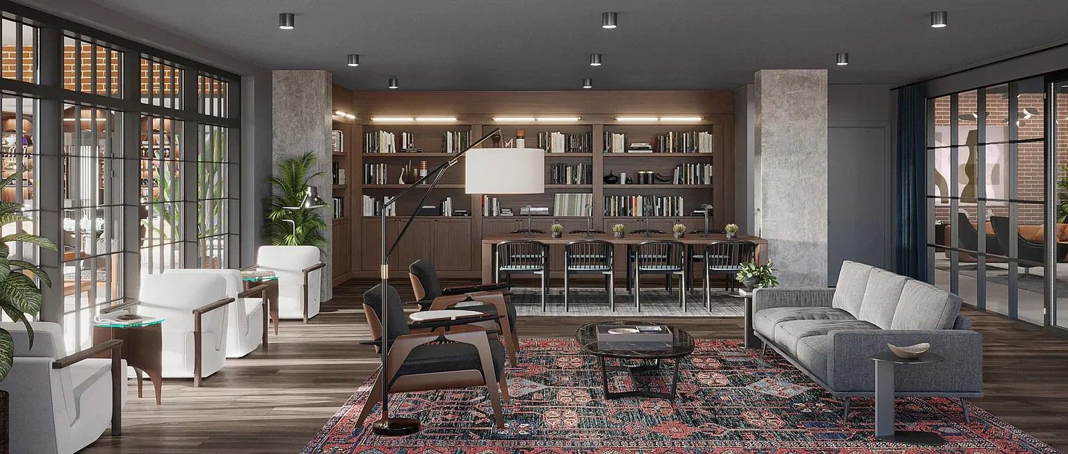 4315 South Congress Avenue, Unit 233 Austin, TX 78745 - Photo 18 of 25 a room with lots of chairs and a chandelier