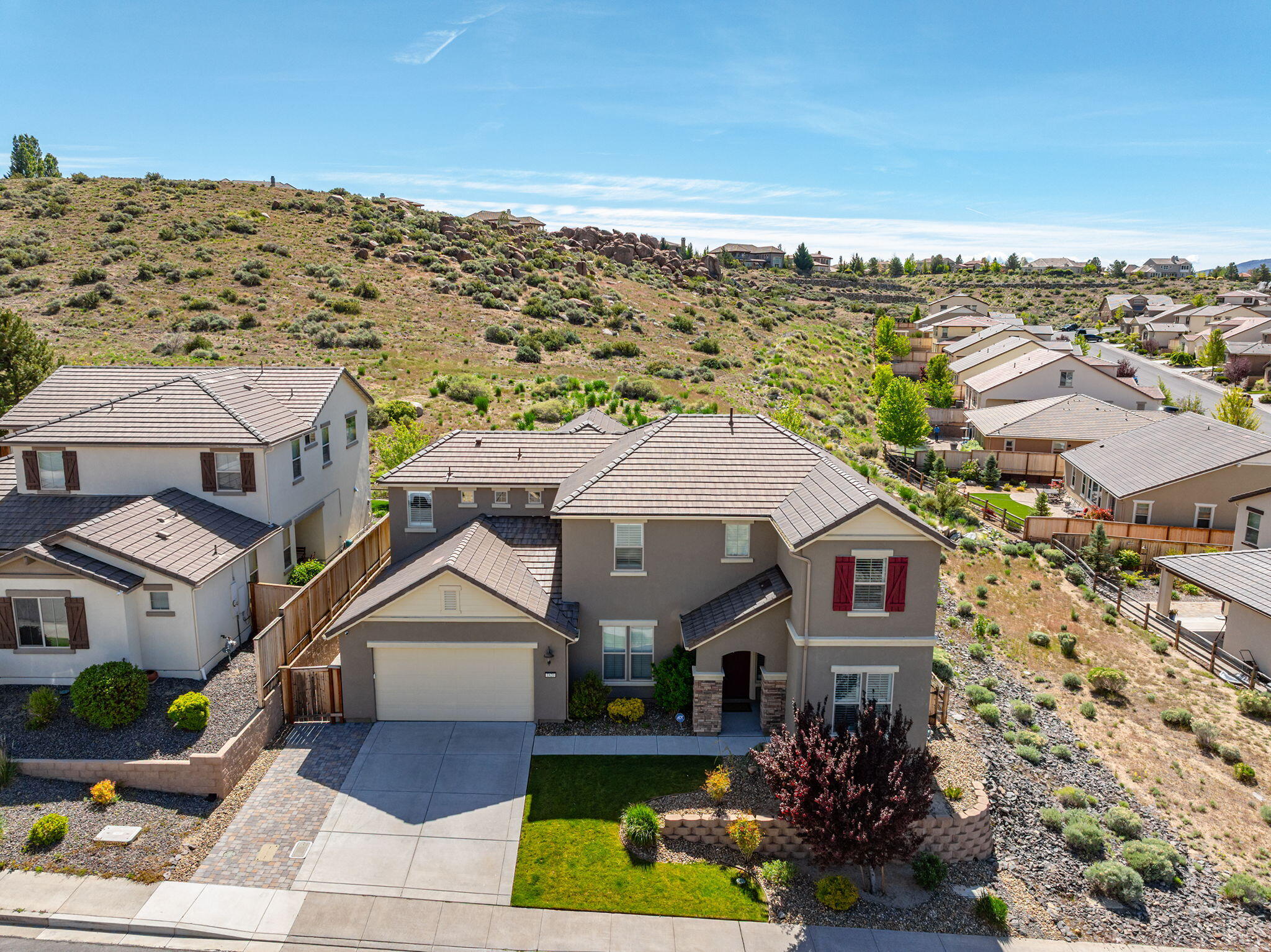 1820 Scott Valley Road Reno, NV 89523 - Photo 32 of 35 an aerial view of multiple house