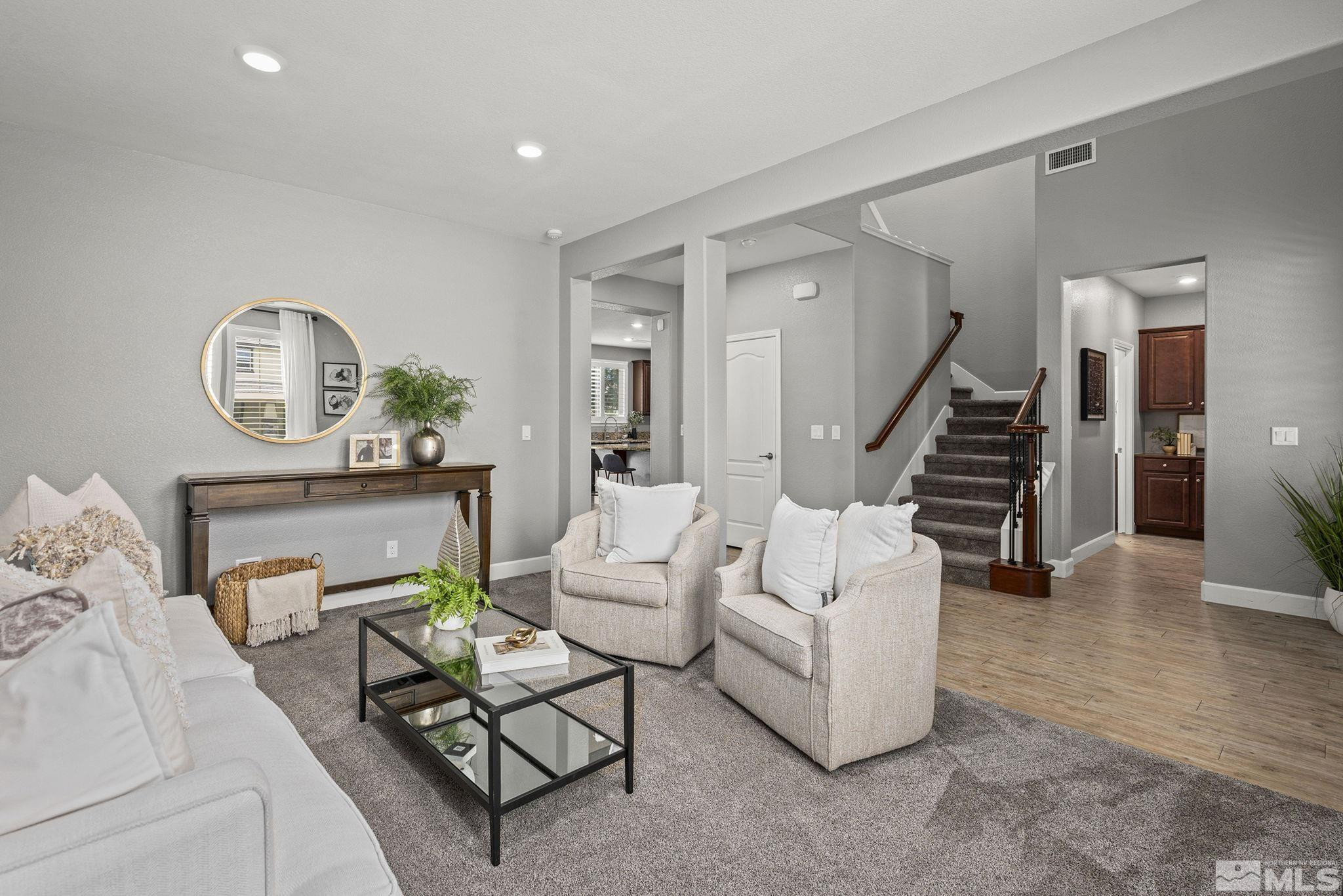 1820 Scott Valley Road Reno, NV 89523 - Photo 6 of 35 a living room with furniture and wooden floor