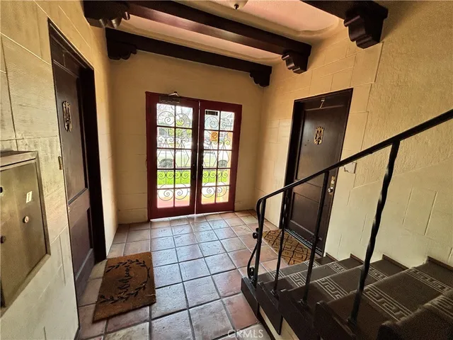 a view of an entryway