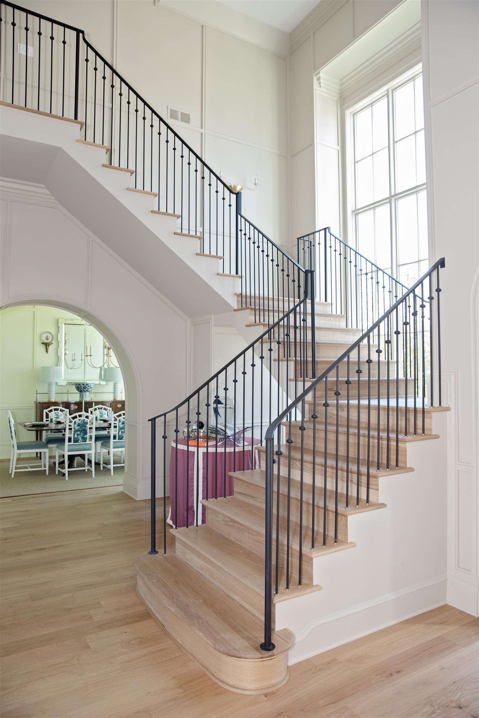 3300 Hidden Creek Loop West Collierville, TN 38017 - Photo 21 of 24 a view of staircase with railing and white walls