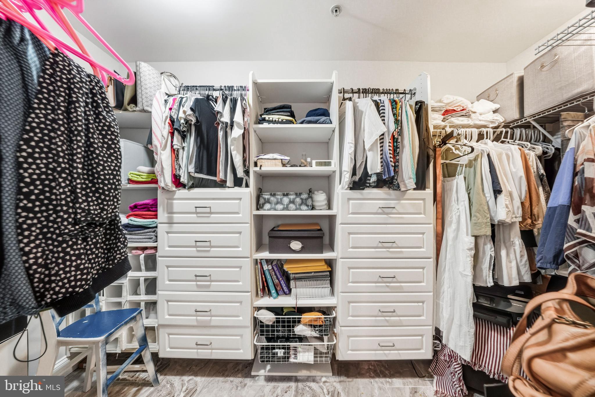 144 Natalie Road Delran, NJ 08075 - Photo 24 of 43 a view of walk in closet with clothes and shoes