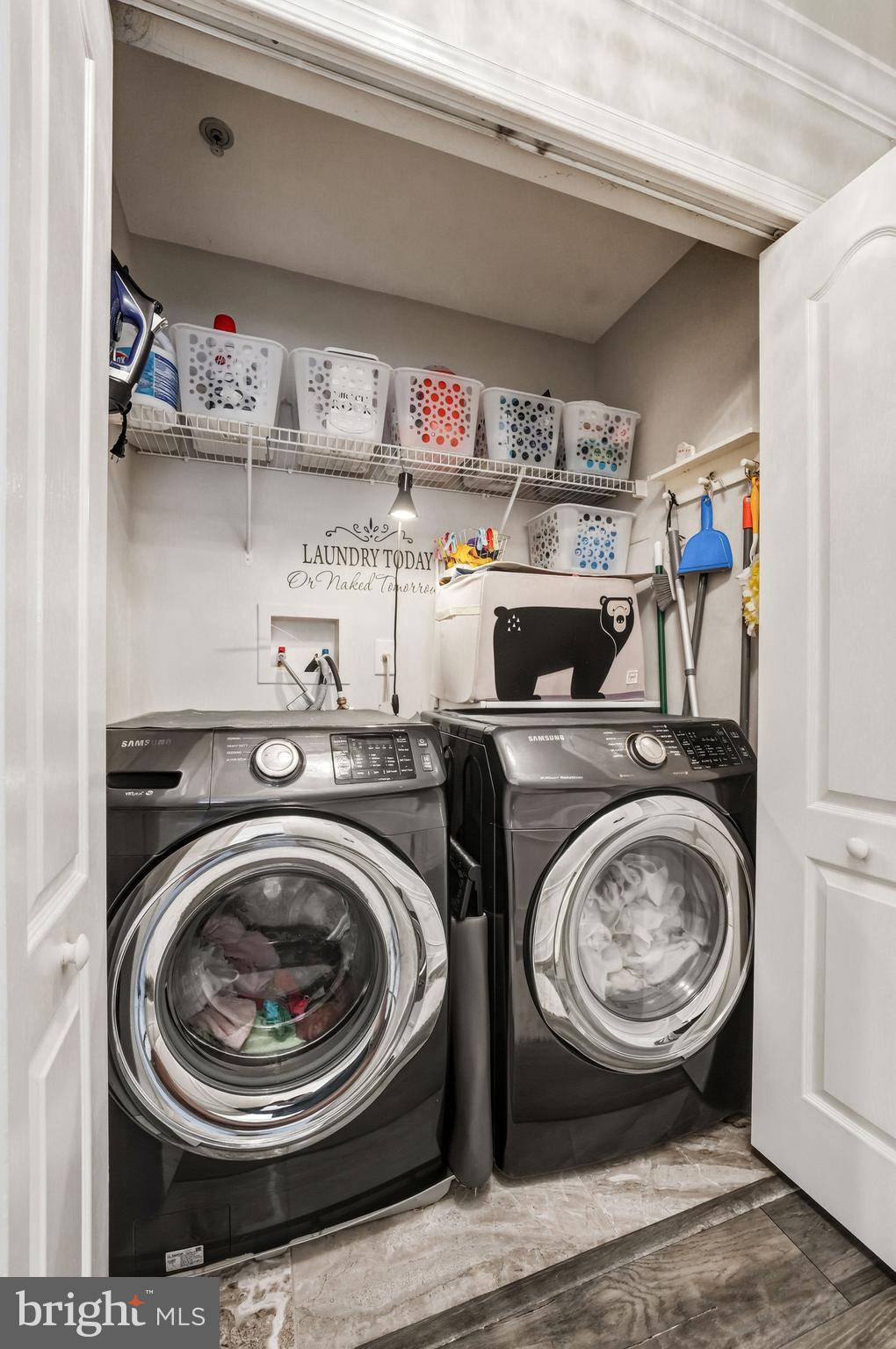 144 Natalie Road Delran, NJ 08075 - Photo 25 of 43 a view of washer and dryer in a utility room