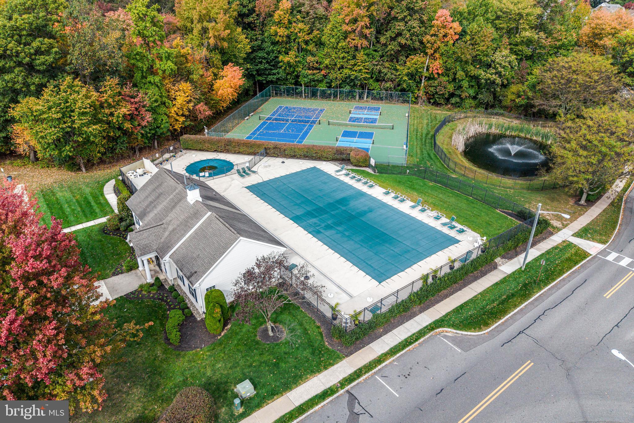 144 Natalie Road Delran, NJ 08075 - Photo 40 of 43 an aerial view of a house with yard