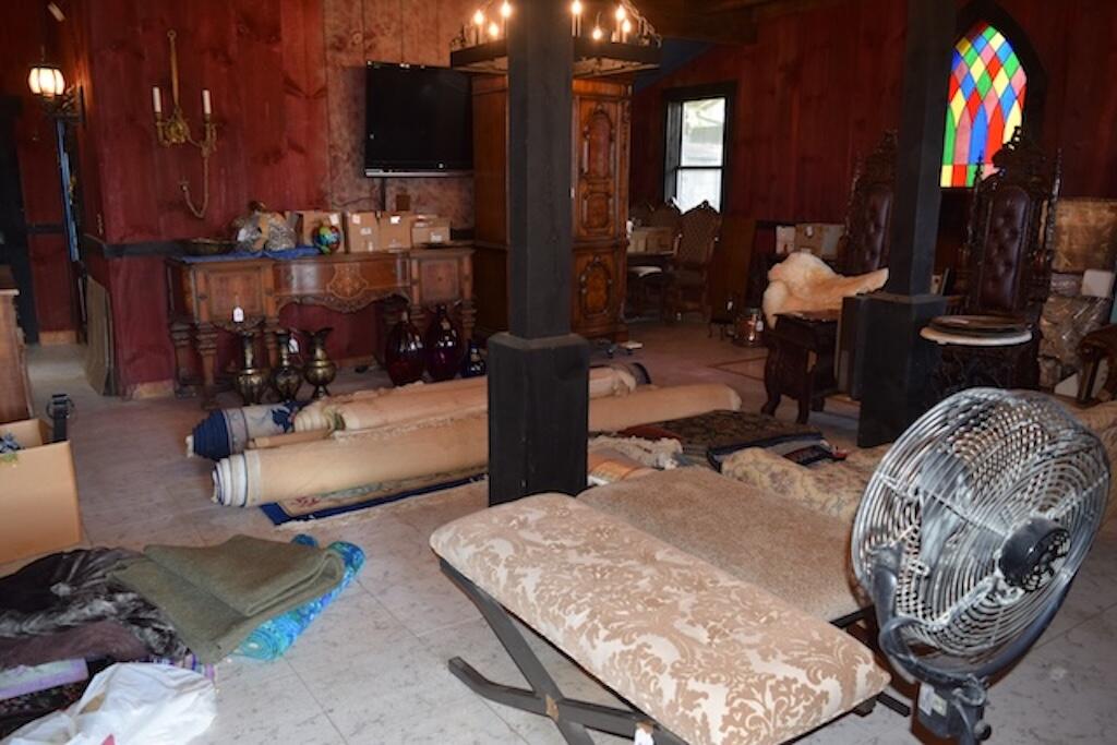 519 Roberson Mill Road Southeast Floyd, VA 24091 - Photo 10 of 79 a living room with furniture and a fireplace