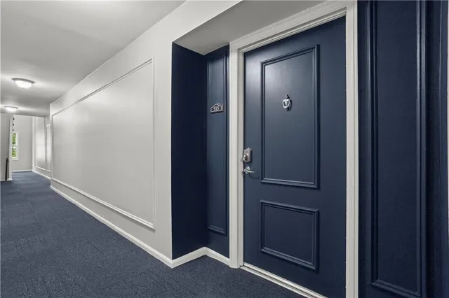 a view of empty room