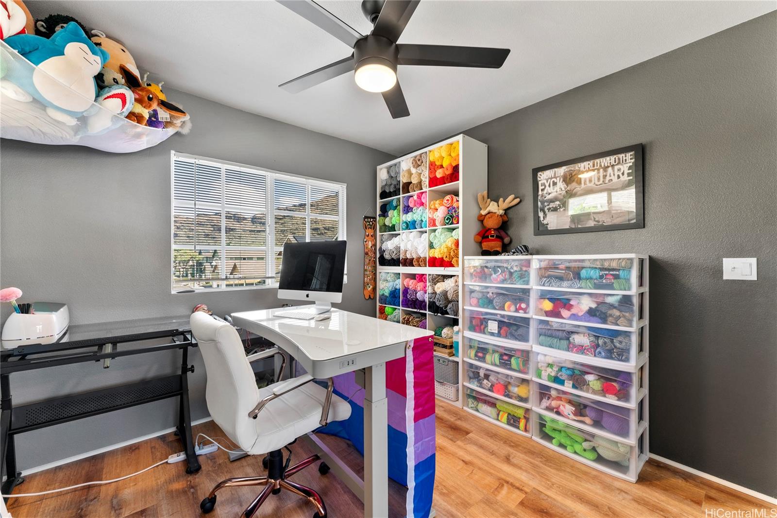 87-1962 Pakeke Street, Unit A Waianae, HI 96792 - Photo 17 of 25 a view of a dining room with furniture and a window