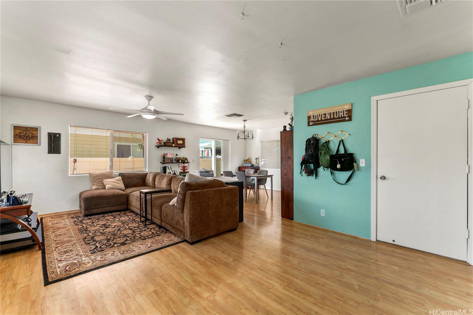 87-1962 Pakeke Street, Unit A Waianae, HI 96792 - Photo 2 of 25 a living room with furniture and a window