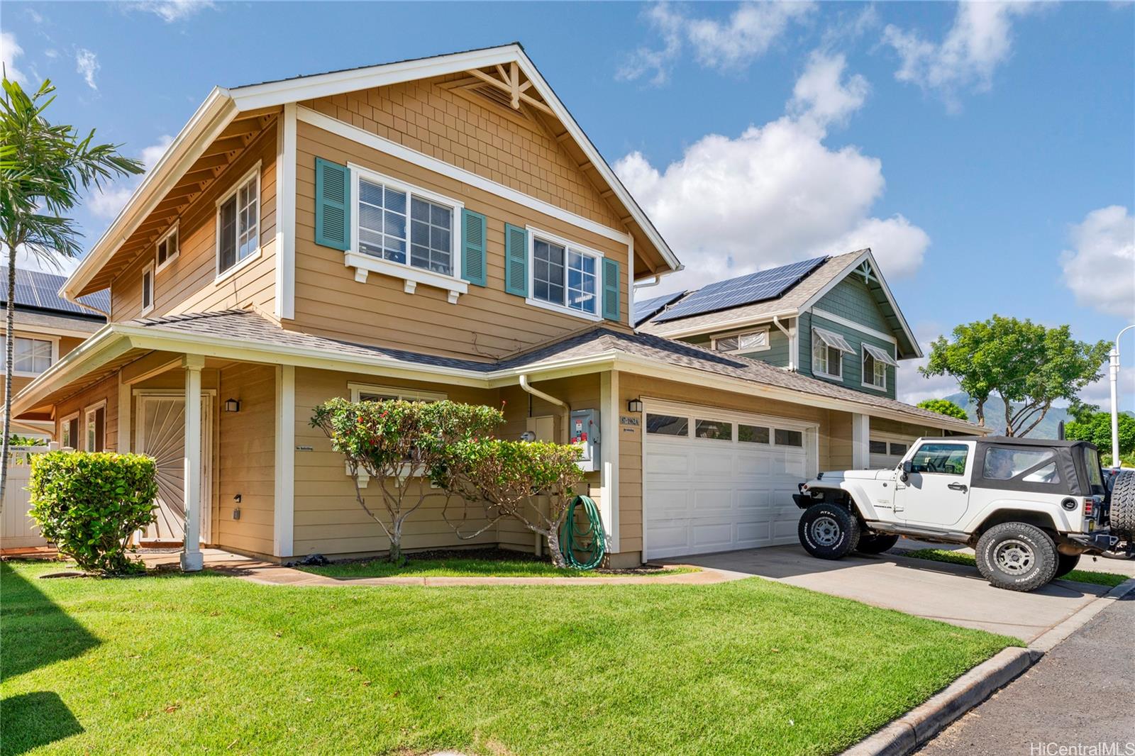 87-1962 Pakeke Street, Unit A Waianae, HI 96792 - Photo 22 of 25 a house view with a garden space