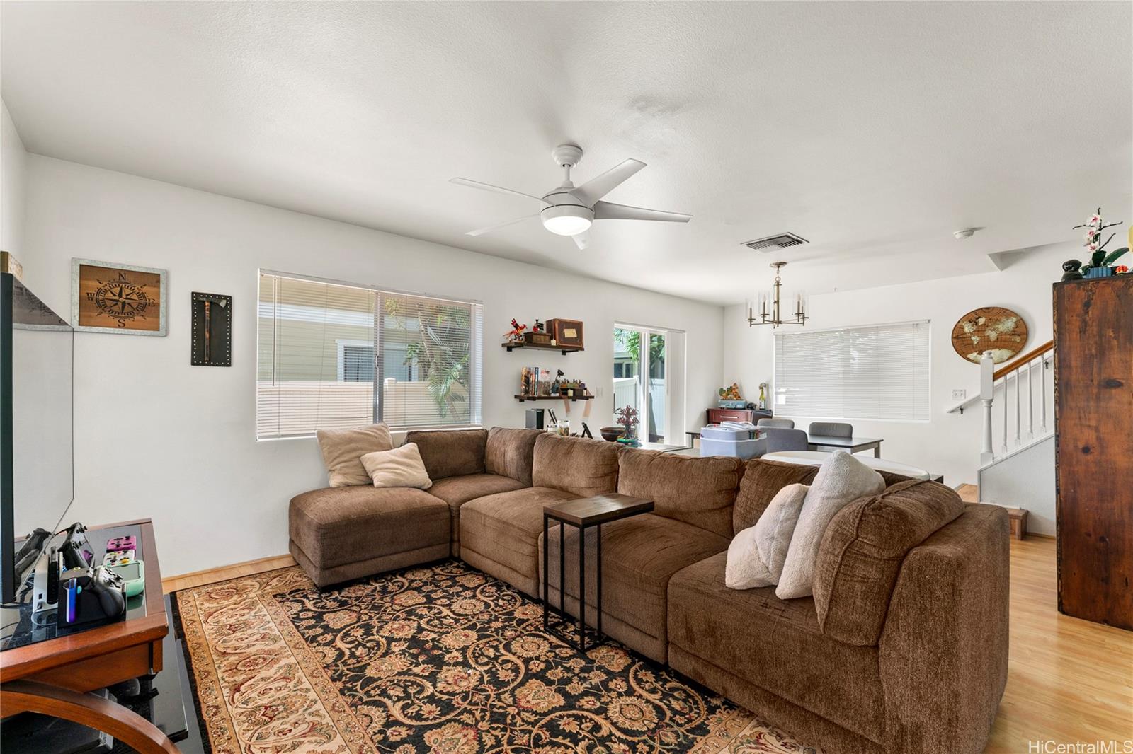 87-1962 Pakeke Street, Unit A Waianae, HI 96792 - Photo 3 of 25 a living room with furniture and a rug