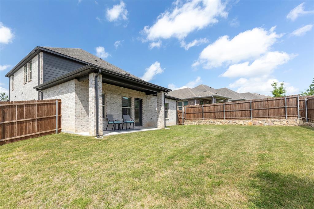 1504 Cobblestone Road Melissa, TX 75454 - Photo 3 of 39 Spacious pool sized backyard offering room to play, entertain, or unwind.