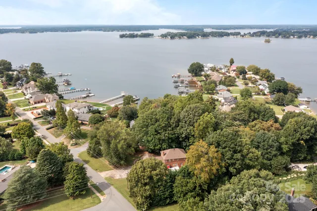 a view of a lake with a lake