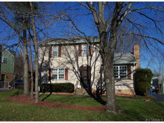 906 Rosegill Road Richmond, VA 23236 - Photo 1 of 1 a front view of a house with garden