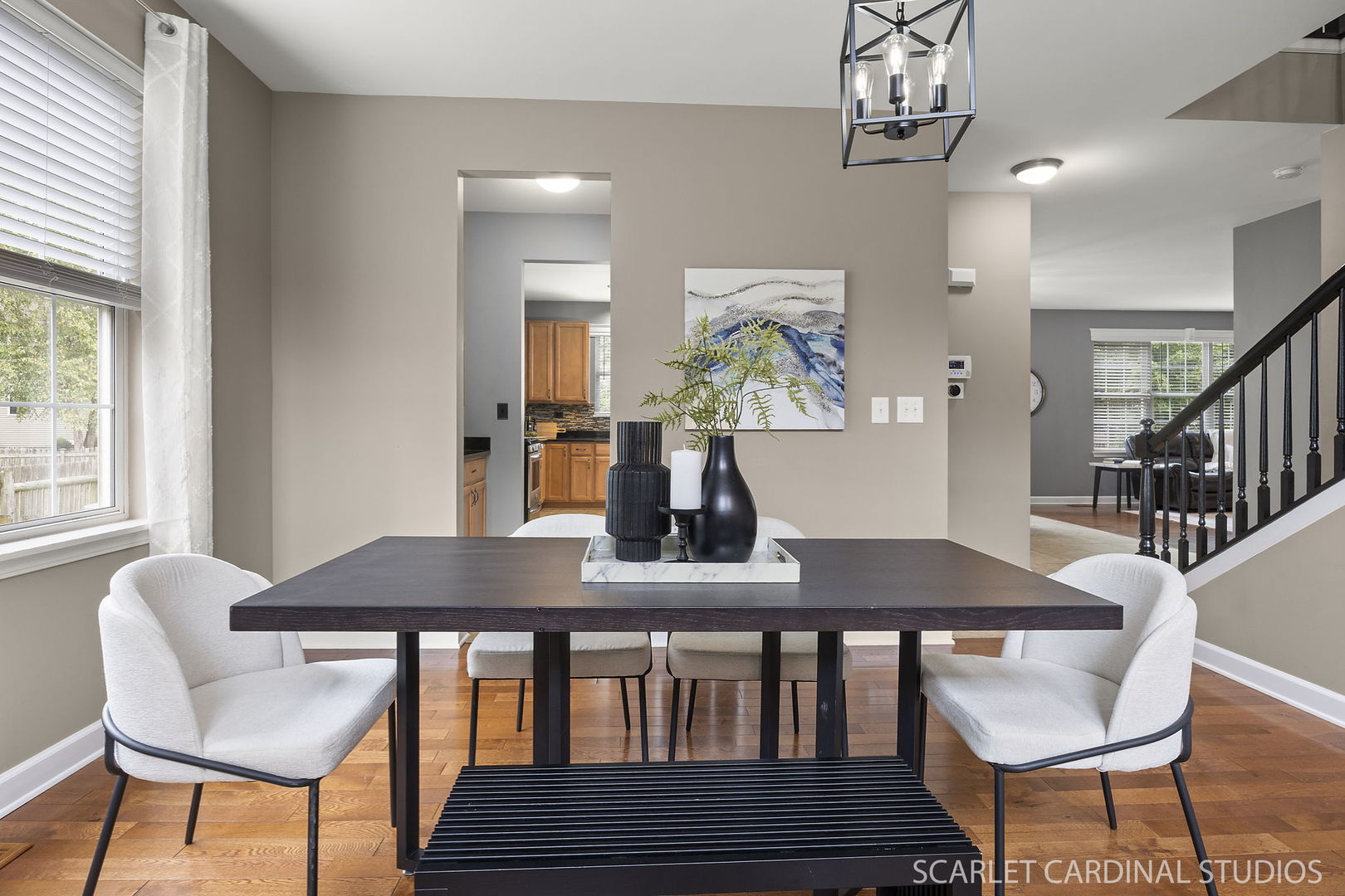 13905 Trillium Lane Plainfield, IL 60544 - Photo 10 of 30 a view of a dining room with furniture and a window